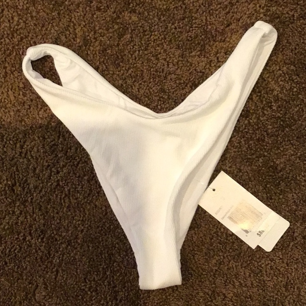 White Hot L space bikini bottoms